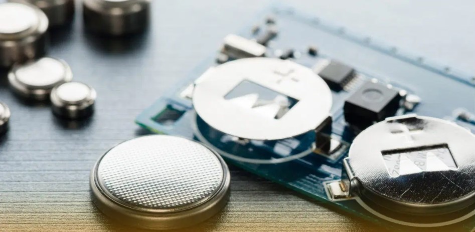 Button battery in device